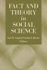 FACT & THEORY IN SOCIAL SCIENC