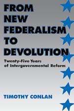 From New Federalism to Devolution
