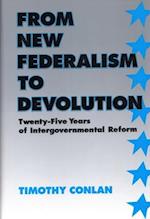 From New Federalism to Devolution