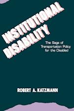 Institutional Disability