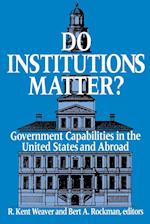 Do Institutions Matter?