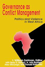 Governance as Conflict Management