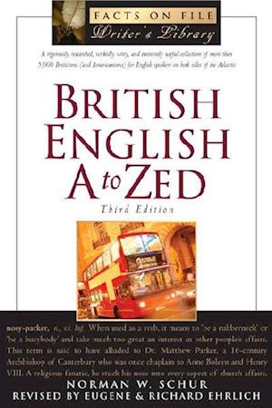 British English A to Zed