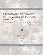 Pre-Hispanic Occupance in the Valley of Sonora, Mexico