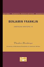 Benjamin Franklin - American Writers 19