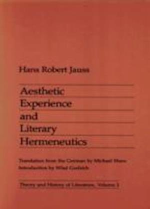 Aesthetic Experience and Literary Hermeneutics