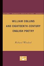 William Collins and Eighteenth-Century English Poetry