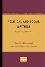 Political and Social Writings