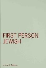First Person Jewish