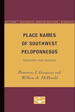 Place Names of Southwest Peloponnesus