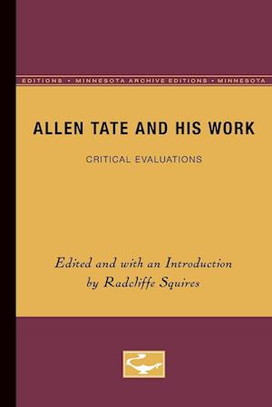 Allen Tate and His Work