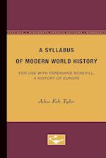 A Syllabus of Modern World History