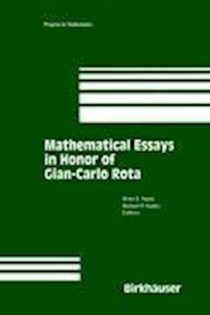 Mathematical Essays in honor of Gian-Carlo Rota