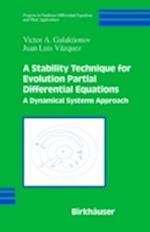 A Stability Technique for Evolution Partial Differential Equations