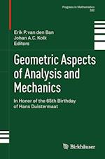 Geometric Aspects of Analysis and Mechanics
