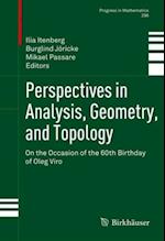 Perspectives in Analysis, Geometry, and Topology