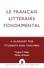 Le Francais Litteraire Fondamental