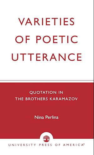 Varieties of Poetic Utterance