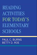 Reading Activities For Today's Elementary Schools