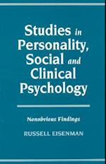 Studies in Personality, Social and Clinical Psychology