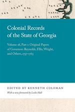 Colonial Records of the State of Georgia