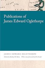 Publications of James Edward Oglethorpe