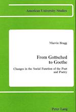 From Gottsched to Goethe