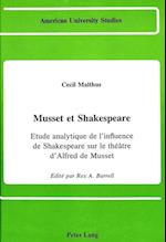 Cecil Malthus. Musset Et Shakespeare