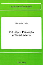 Coleridge's Philosophy of Social Reform