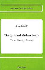 The Lyric and Modern Poetry