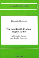 The Seventeenth-Century English Hymn