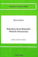 Selections from Boiardo's Orlando Innamorato