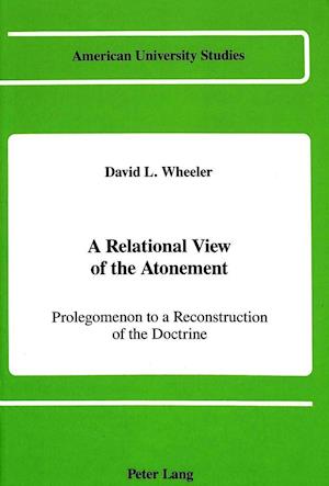 A Relational View of the Atonement