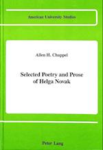 Selected Poetry and Prose of Helga Novak