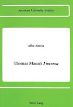 Thomas Mann's Fiorenza