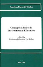 Conceptual Issues in Environmental Education