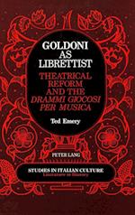 Goldoni as Librettist