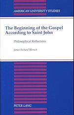 The Beginning of the Gospel According to Saint John