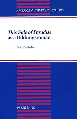 This Side of Paradise as a Bildungsroman