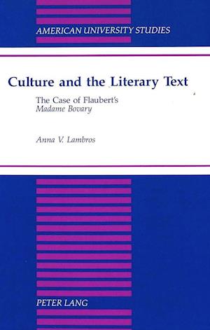 Culture and the Literary Text