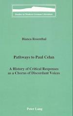 Pathways to Paul Celan