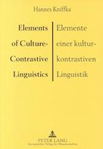 Elements of Culture-Contrastive Linguistics =