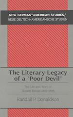 The Literary Legacy of a «poor Devil»