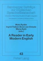 A Reader in Early Modern English