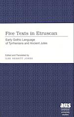 Five Texts in Etruscan