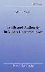 Truth and Authority in Vico's Universal Law