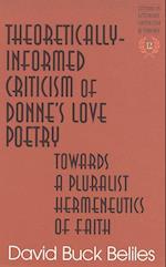 Theoretically-Informed Criticism of Donne's Love Poetry