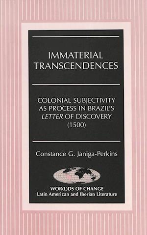 Immaterial Transcendences