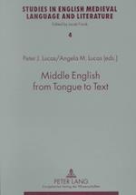 Middle English from Tongue to Text