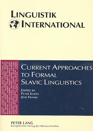 Current Approaches to Formal Slavic Linguistics